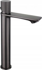 Mexen Royo One rubinetto lavabo alto, grafite - 72211-66