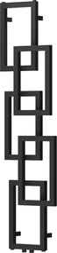 Mexen Grid termosifone da bagno decorativo 1360 x 390 mm, 349 W, nero - W215-1360-390-00-70