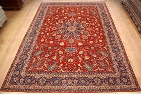 Isfahan Tappeto 450x310 (Iran) Annodato A Mano
