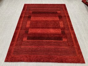 Loribaft Tappeto 240 x 320 Rosso (Iran) Annodato A Mano