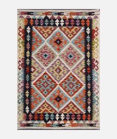 Kilim Tappeto 130x90 (Pakistan) Tessuto A Mano