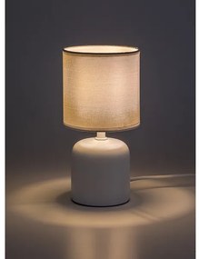 Rabalux 74052 - Lampada da tavolo DAPHNI 1xE14/40W/230V bianca