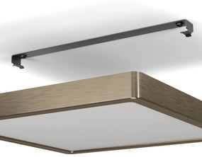 Plafoniera Moderna Fueva 5 Acciaio Nichel Satinato Led Integrato 20,5W