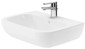 Lavabo L 60 x P 46 cm in ceramica bianco