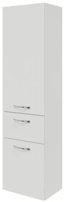 Colonna per mobile bagno Cassca PELIPAL 1 cassetto 1 anta P 30.9 x L 45 x H 168 cm bianco lucido