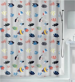 Tenda per doccia 180x200 cm Fish – Spirella