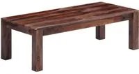 Tavolino da Caff Grigio 110x50x35cm Legno Massello di Sheesham 247470