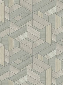 Coordonne Carta da parati Hexagon - Pearl