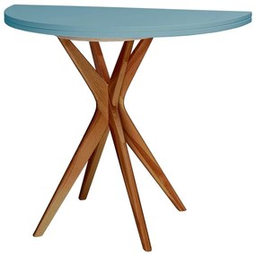 Tavolo da pranzo rotondo allungabile 45x90 cm Jubi – Ragaba