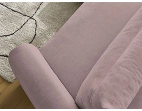 Divano angolare in rosa chiaro Aden – Bobochic Paris