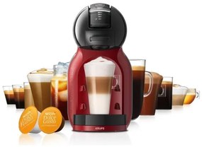 Krups - Macchina da caffè a capsule NESCAFÉ DOLCE GUSTO MINI ME 1500W/230V rosso/nero