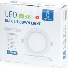 Aigostar - Lampada LED da incasso LED/6W/230V 6500K diametro 11,8 cm bianco