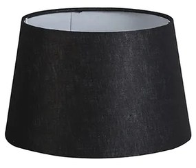 Paralume in lino nero 25/16