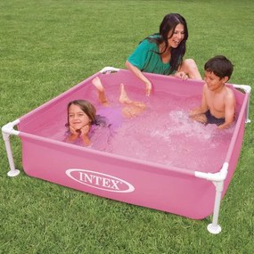 1CF PISCINA CON TELAIO 'MINI FRAME' telo viola