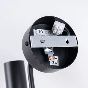 Sollux SL.1445 - Applique VECTOR 1xE27/15W/230V nero