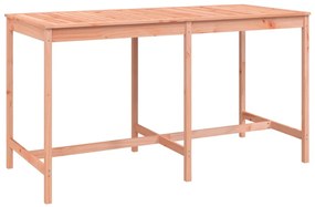 Tavolo da giardino 203,5x90x110 cm in legno massello di douglas