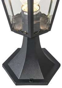 Lanterna da esterno classica base nera IP44 - New Orleans