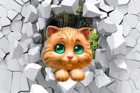 Quadro su tela – Gattino adorabile