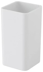 Portaspazzolino in Plastica Bianco Per bagno Moderno Star