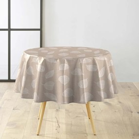 Tovaglia adatta per pulizia con panno umido ø 160 cm Feuillys – douceur d'intérieur