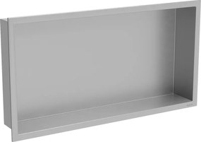 Mexen X-Wall-R mensola ad incasso con flangia 60 x 30 cm, inox - 1910603010