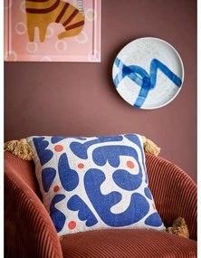 Cuscino decorativo in cotone riciclato 45x45 cm Eviaya – Bloomingville
