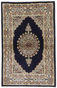 Moud Tappeto 160x100 Blu (Iran) Annodato A Mano