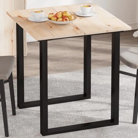 Piani Tavolo 2 Pz 70x35x1,7 Cm Rettangolare Legno Massello Pino /