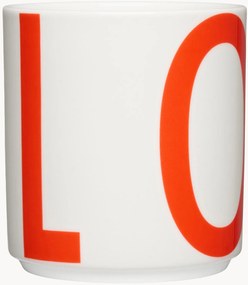 Tazza con scritta Vintage ABC Love