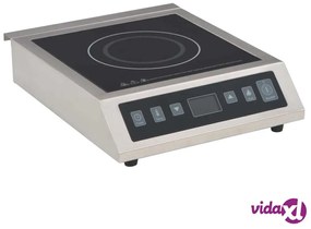 vidaXL Piastra Elettrica a Induzione con Display Touch 3500 W