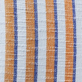 Cuscino in cotone blu-marrone Rita, 50 x 50 cm - Hübsch