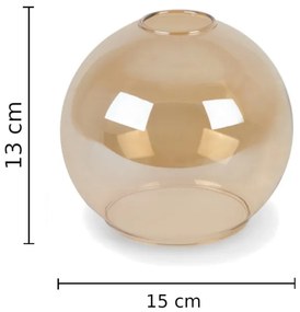 Lampadario a plafone MONDE GOLD 3xE27/60W/230V