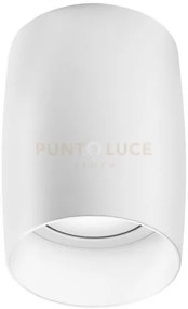 Gfa1220- faretto orientabile bianco 1 luce attacco gu10 tondo d.8cm...