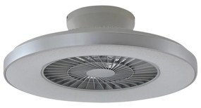 Lindby - Paavo LED Smart Ventilatore a soffitto Grigio Lindby