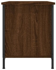 Mobile Porta TV Rovere Marrone 80x40x50 cm in Legno Multistrato