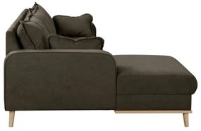 Divano angolare marrone (angolo sinistro) Beata - Ropez