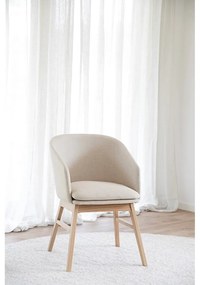 Set di sedie da pranzo beige in imbottito 2 pz Windham – Rowico