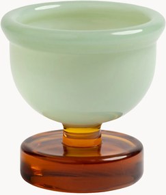 Set di 2 portauova fatti a mano in vetro borosilicato Cantine