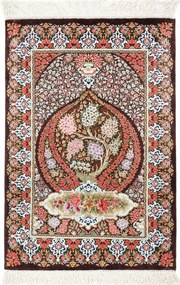 Ghom Tappeto persiano 60x90 (Iran) Annodato A Mano