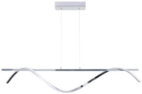 Lampadario LED a sospensione con filo RUMBA LED/23W/230V 4000K cromo lucido