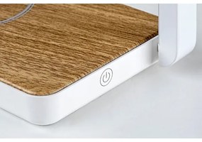 Rabalux 76005 - LED Lampada da tavolo con caricatore wireless BULDUS LED/4W/5V