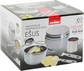 Casseruola 7 pezzi in acciaio inox Traccia - Orion