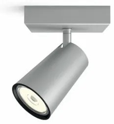 Faretto LED Philips Foco Argentato Alluminio 10 W 10,2 x 10,2 x 9,2 cm