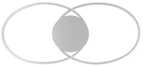 Plafoniera LED moderno Otto, bianco Ø 71.5 cm, luce naturale NOVECENTO