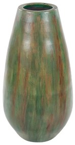 Terracotta Vaso decorativo 50 Verde Marrone AMFISA Beliani