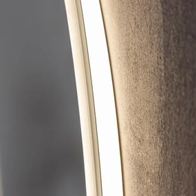 Brilagi - Specchio riscaldato con retroilluminazione LED dimmerabile CLARA ECO LED/12W/230V Ø 60 cm IP44