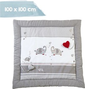 Palestrina per bambini bianca/grigia 100x100 cm Jumbo twins – Roba