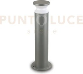 Torre paletto 1 luce attacco e27 60cm ip65 antracite