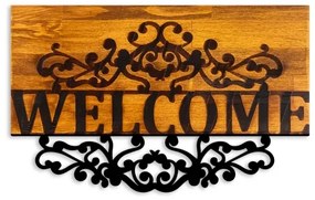 Decorazione da muro 58x36 cm benvenuto