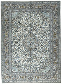 Kashan Tappeto persiano 390x290 Beige (Iran) Annodato A Mano